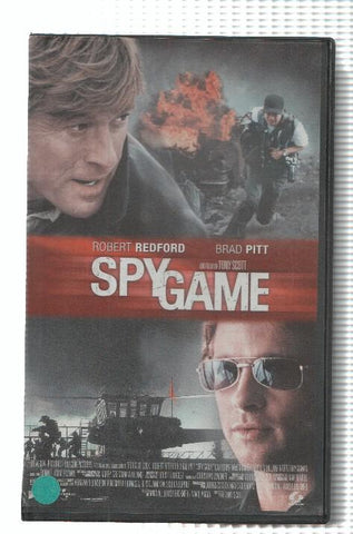 VHS-Cine: SPY GAME - Robert Redford, Brad Pitt