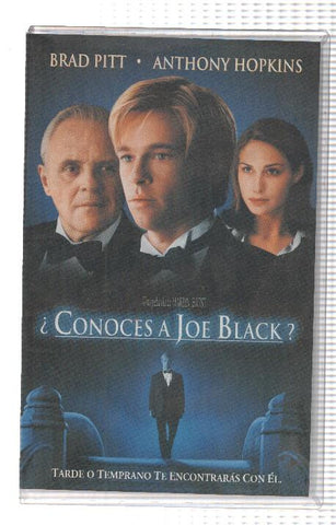 VHS-Cine: ¿CONOCES A JOE BLACK? - Anthony Hopkins, Brad Pitt