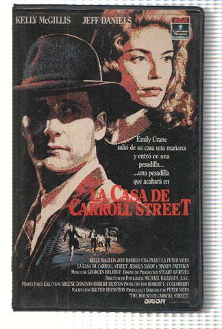 VHS-Cine: LA CASA DE CARROLL STREET - Kelly McGillis, Jeff Daniels