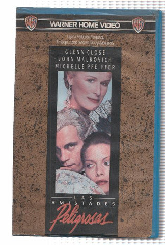 VHS-Cine: LAS AMISTADES PELIGROSAS - Glenn Close, John Malkovich