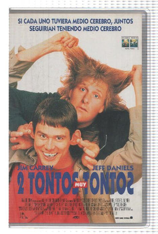 VHS-Cine: 2 TONTOS MUY TONTOS - Jim Carrey