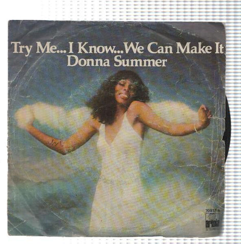 Vinilo-Single: DONNA SUMMER - Try Me... I know... We can Make It