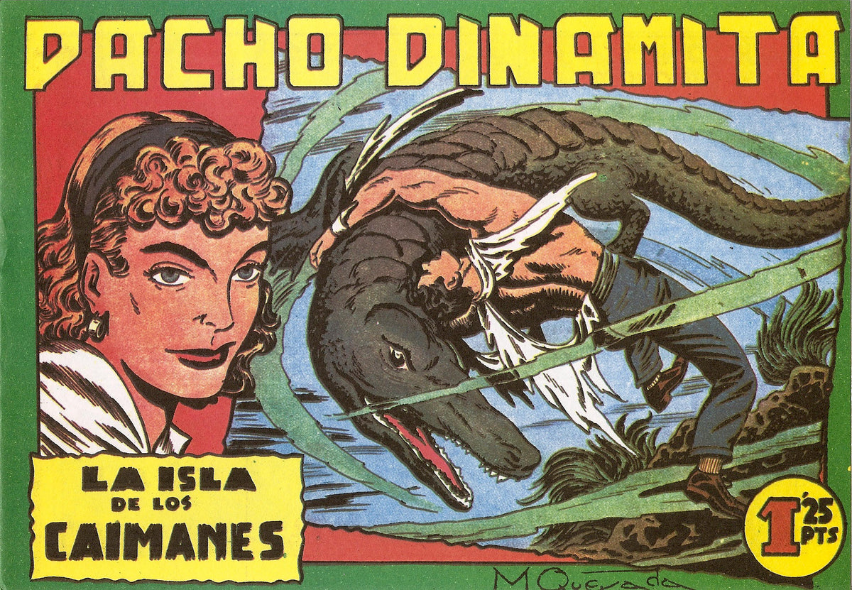 Facsimil: Pacho Dinamita numero 008: La isla de los caimanes
