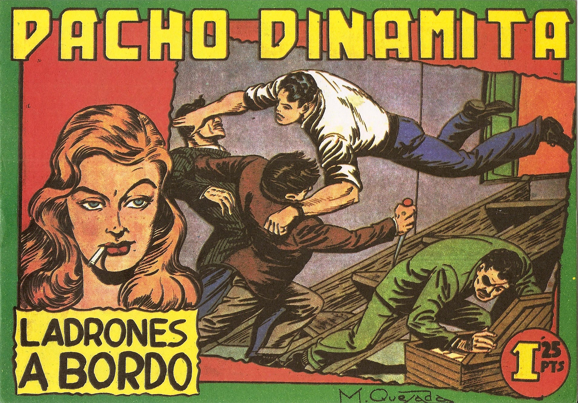 Facsimil: Pacho Dinamita numero 010: Ladrones a bordo