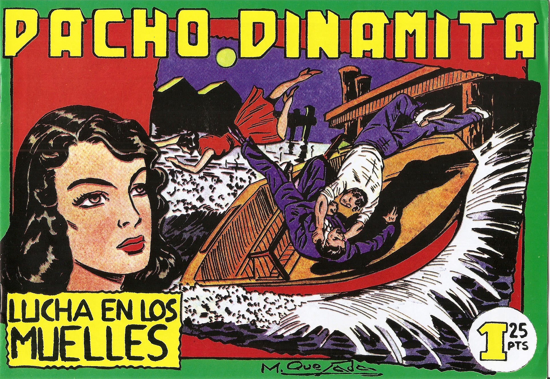 Facsimil: Pacho Dinamita numero 021: Lucha en los muelles