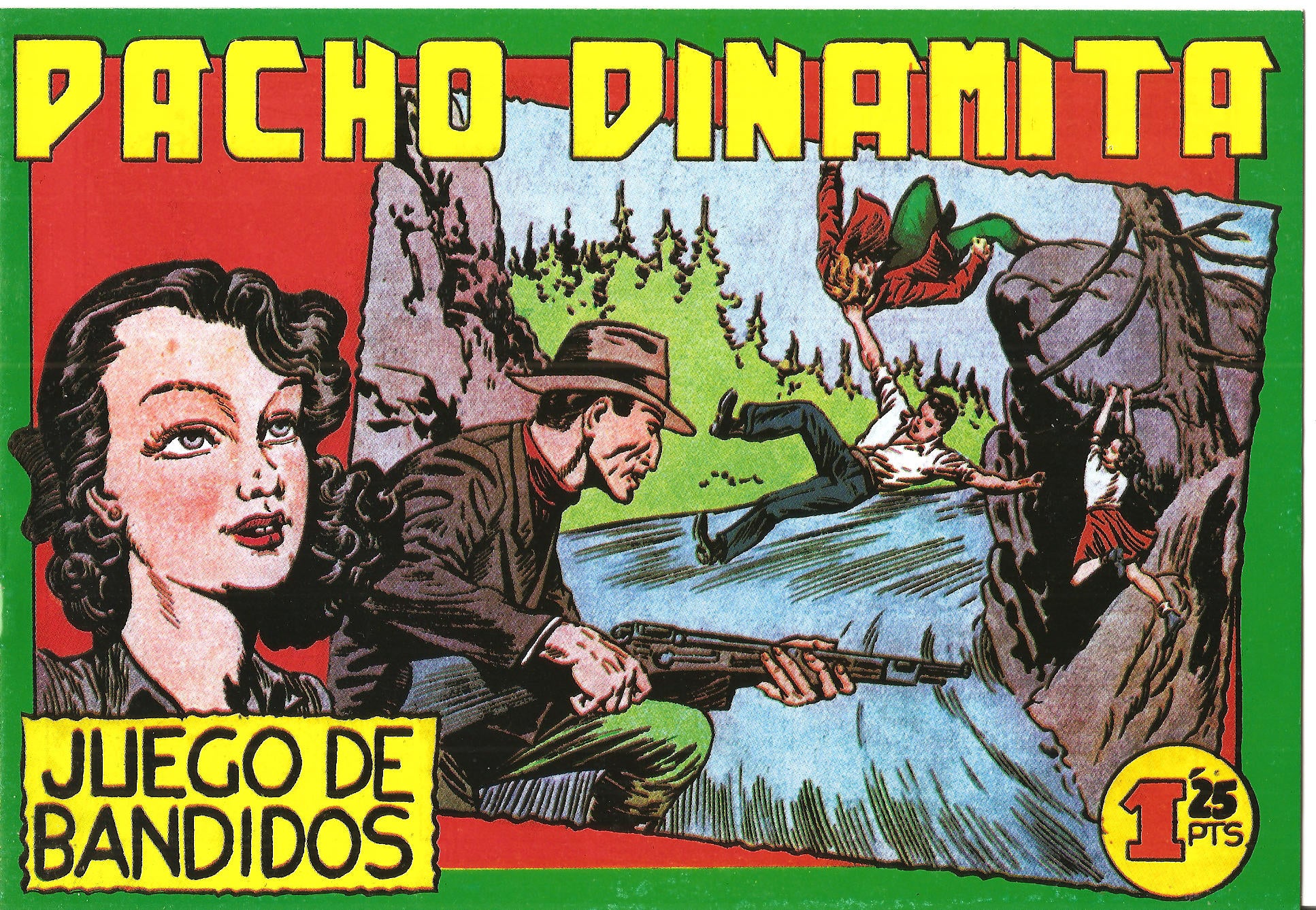 Facsimil: Pacho Dinamita numero 033: Juego de bandidos