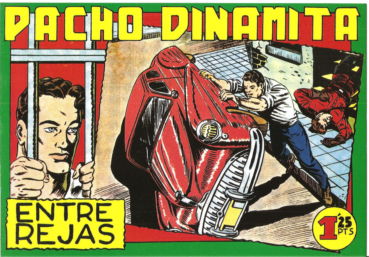 Facsimil: Pacho Dinamita numero 035: Entre rejas