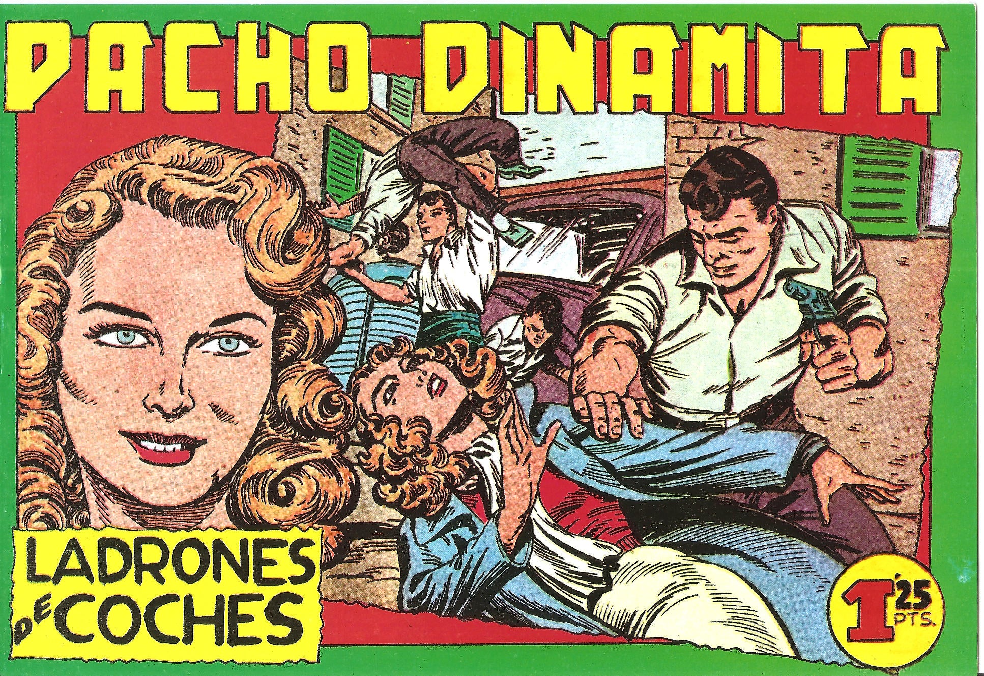 Facsimil: Pacho Dinamita numero 057: Ladrones de coches