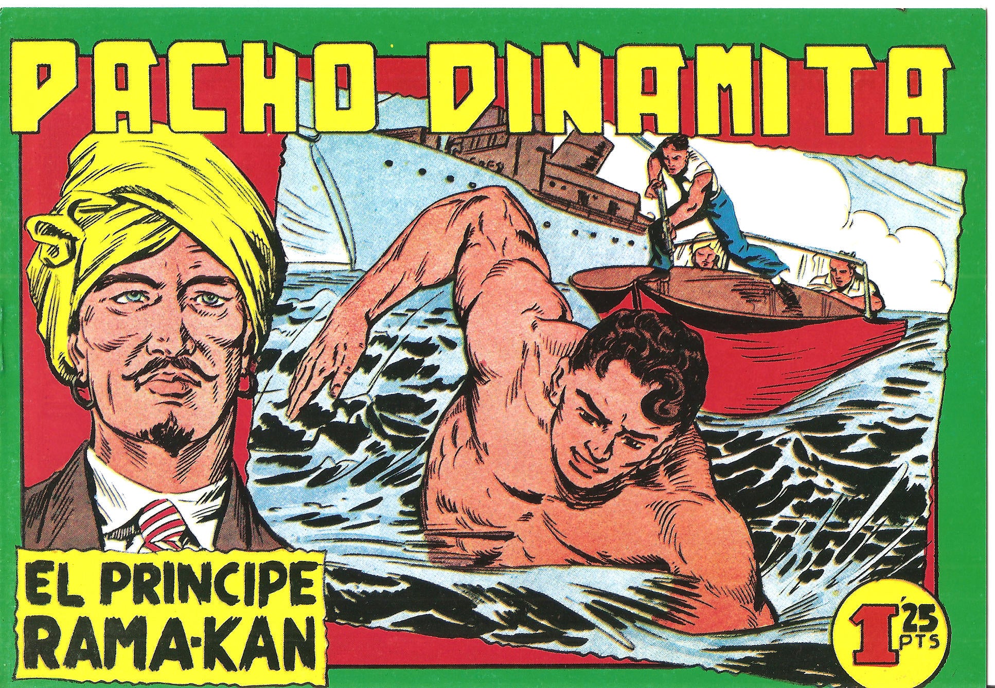Facsimil: Pacho Dinamita numero 059: El principe Rama-Kan