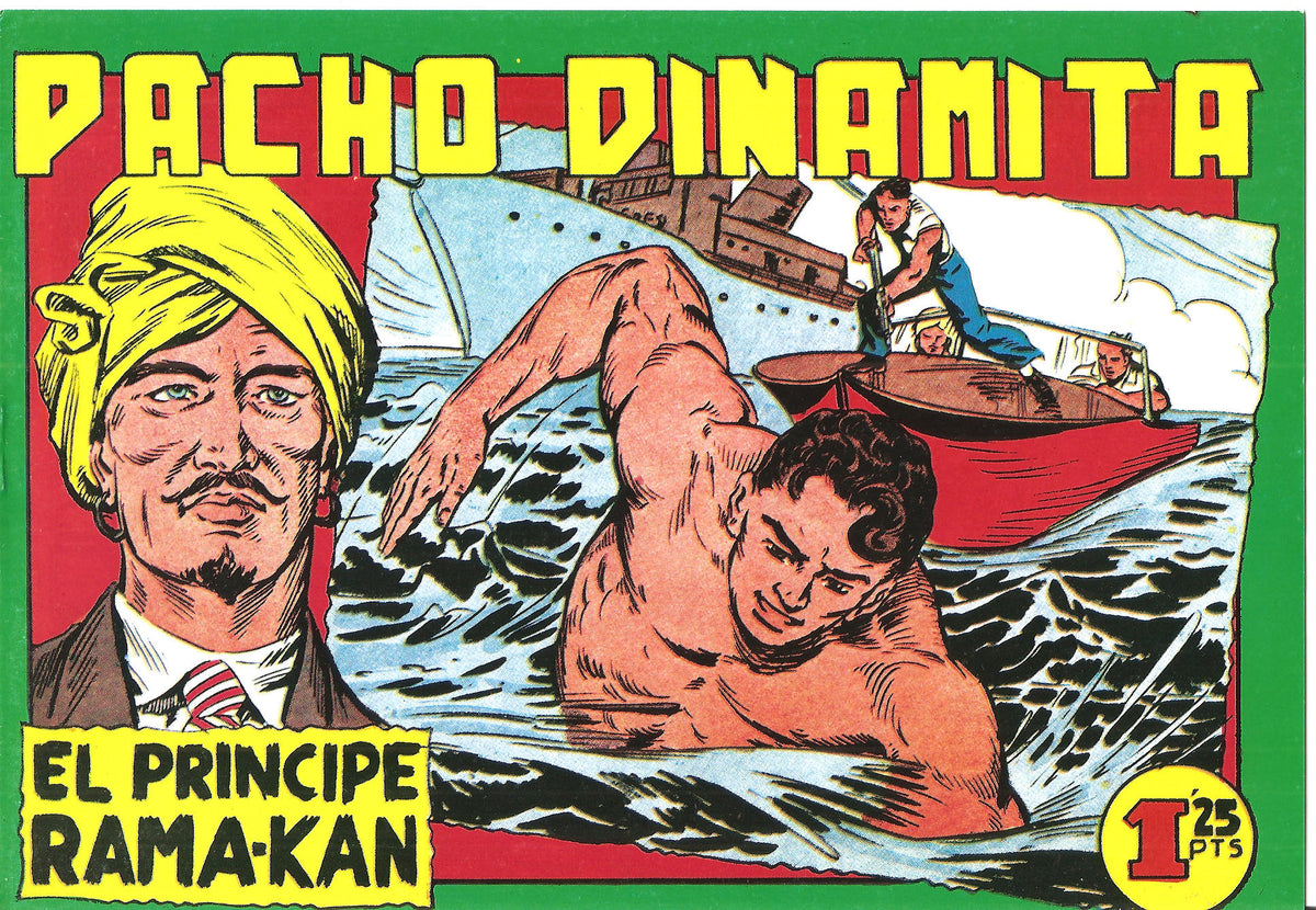 Facsimil: Pacho Dinamita numero 059: El principe Rama-Kan