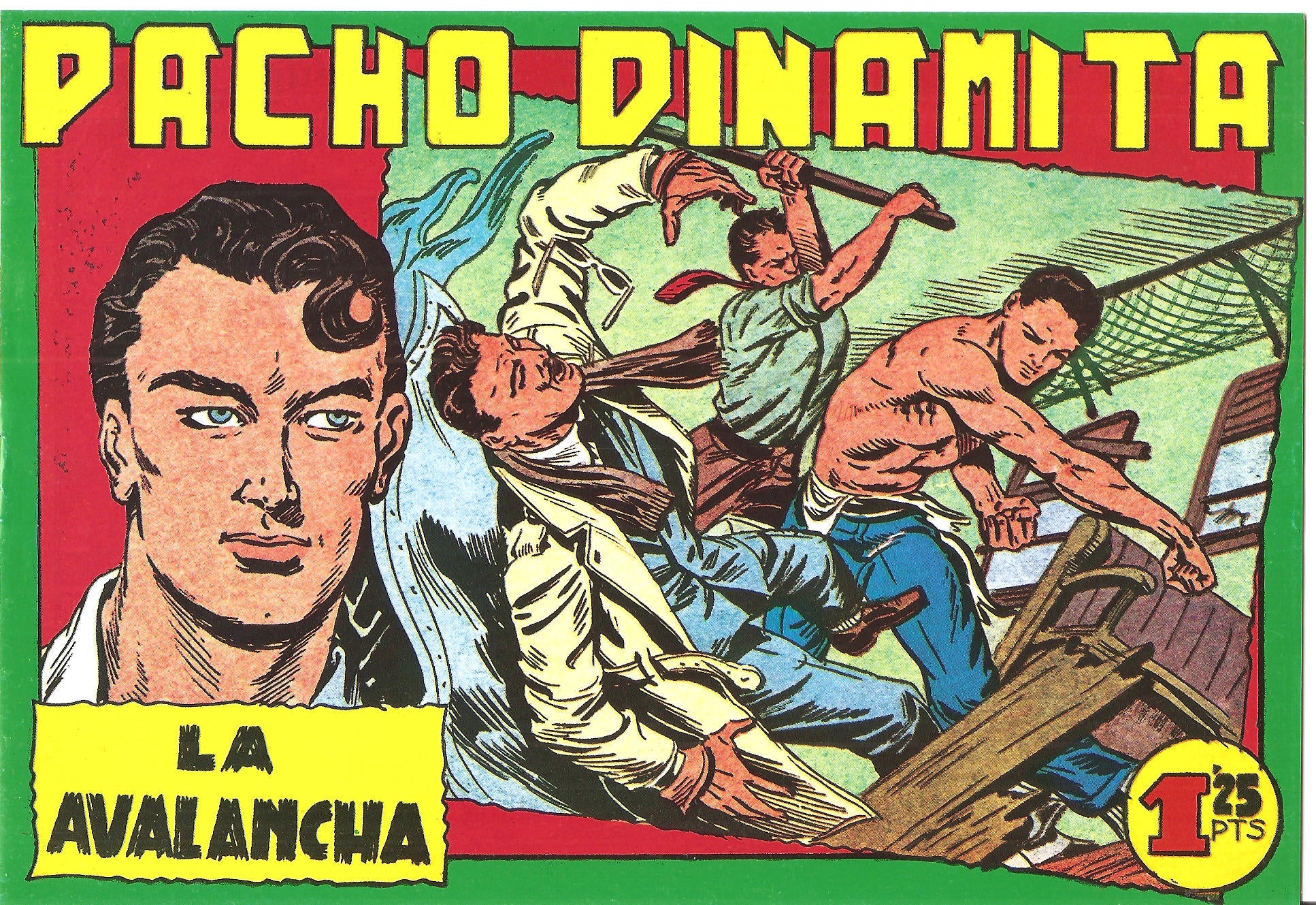 Facsimil: Pacho Dinamita numero 060: La avalancha