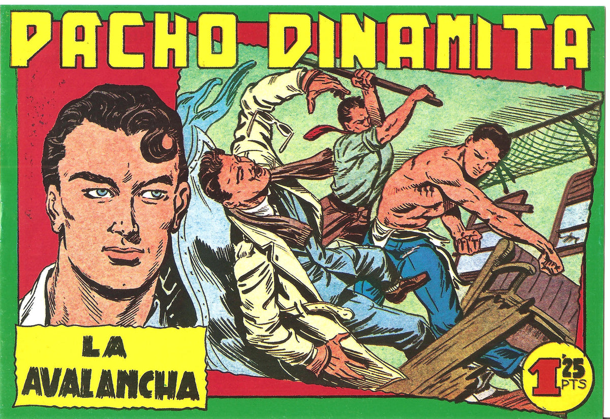 Facsimil: Pacho Dinamita numero 060: La avalancha