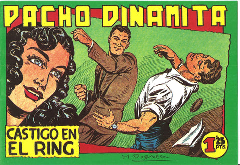 Facsimil: Pacho Dinamita numero 061: Castigo en el ring