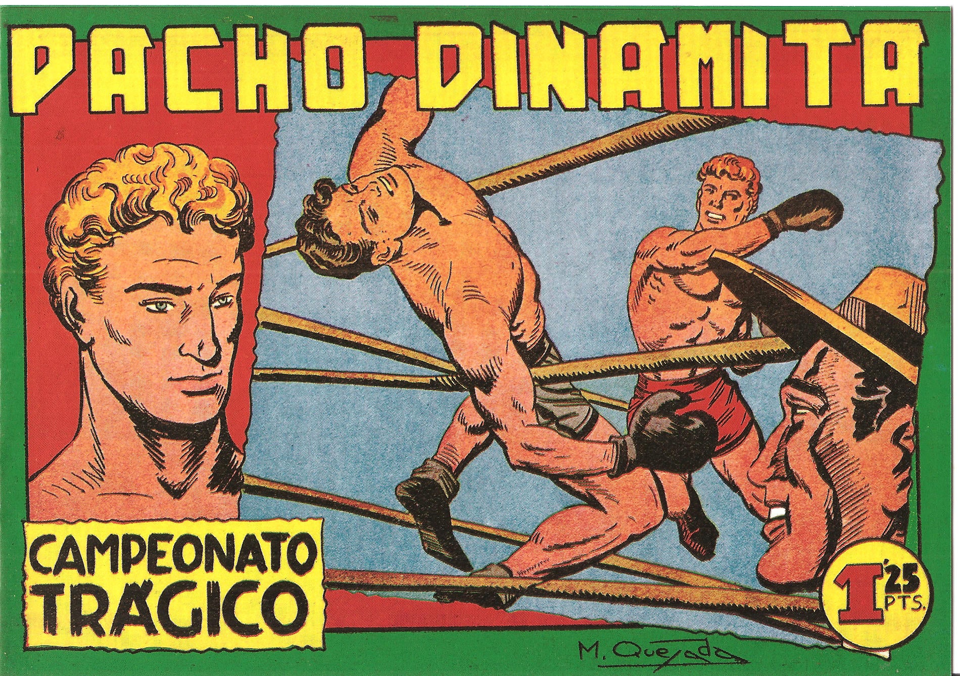 Facsimil: Pacho Dinamita numero 063: Campeonato tragico