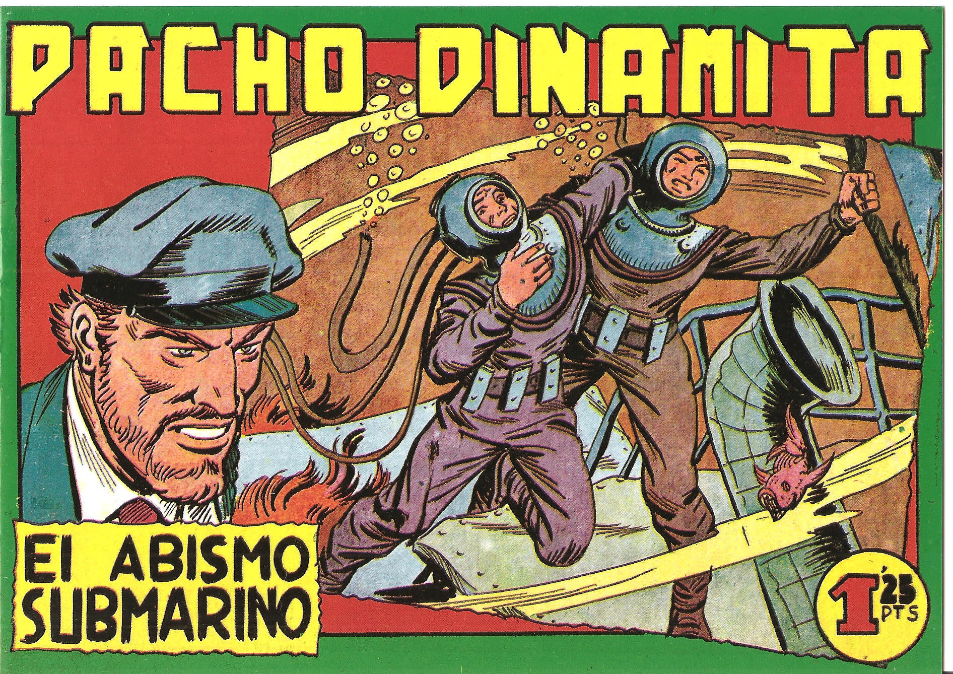 Facsimil: Pacho Dinamita numero 070: El abismo submarino