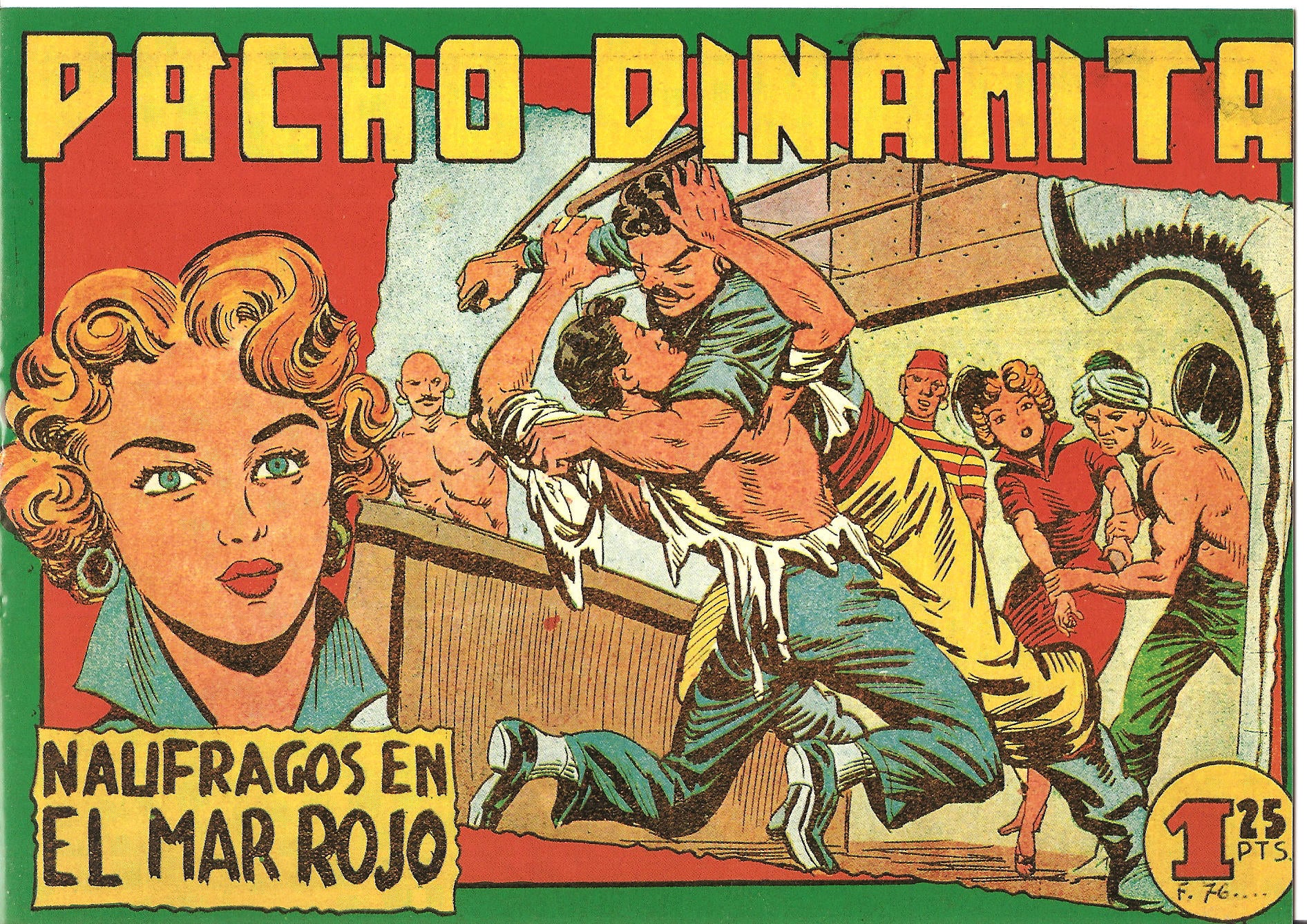 Facsimil: Pacho Dinamita numero 074: Naufragos en el mar rojo