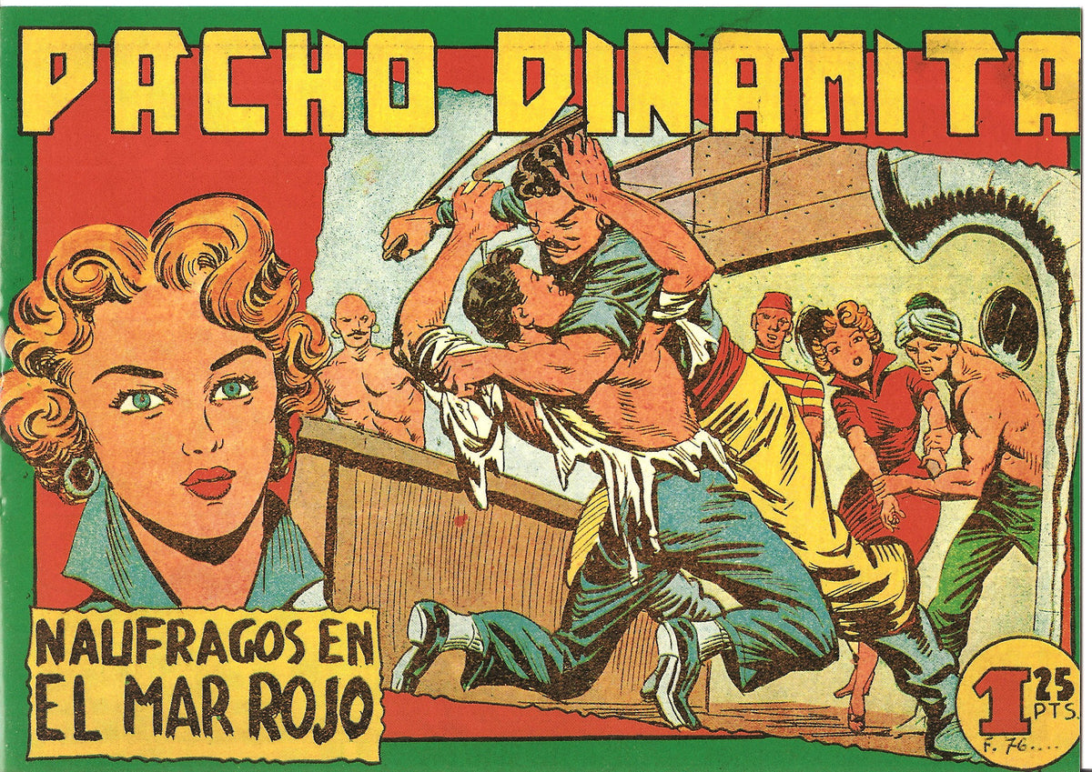 Facsimil: Pacho Dinamita numero 074: Naufragos en el mar rojo