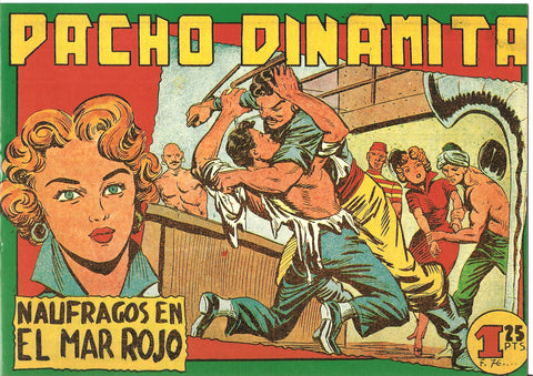 Facsimil: Pacho Dinamita numero 074: Naufragos en el mar rojo
