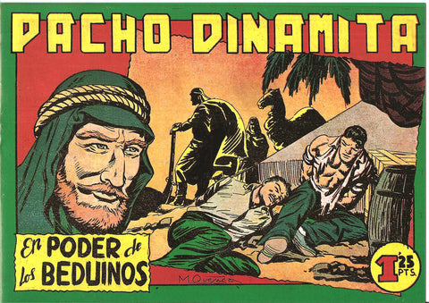 Facsimil: Pacho Dinamita numero 075: En poder de los beduinos