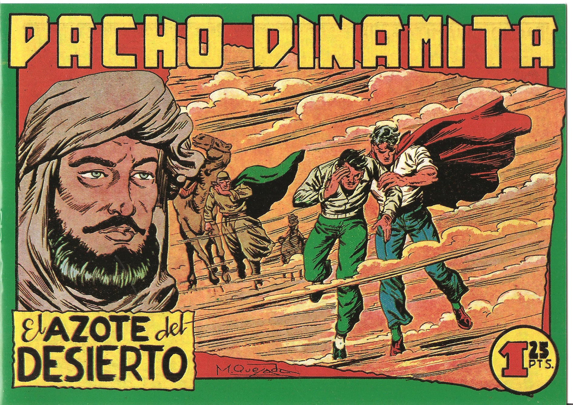 Facsimil: Pacho Dinamita numero 077: El azote del desierto
