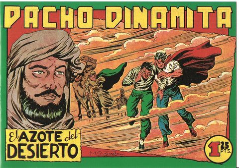 Facsimil: Pacho Dinamita numero 077: El azote del desierto