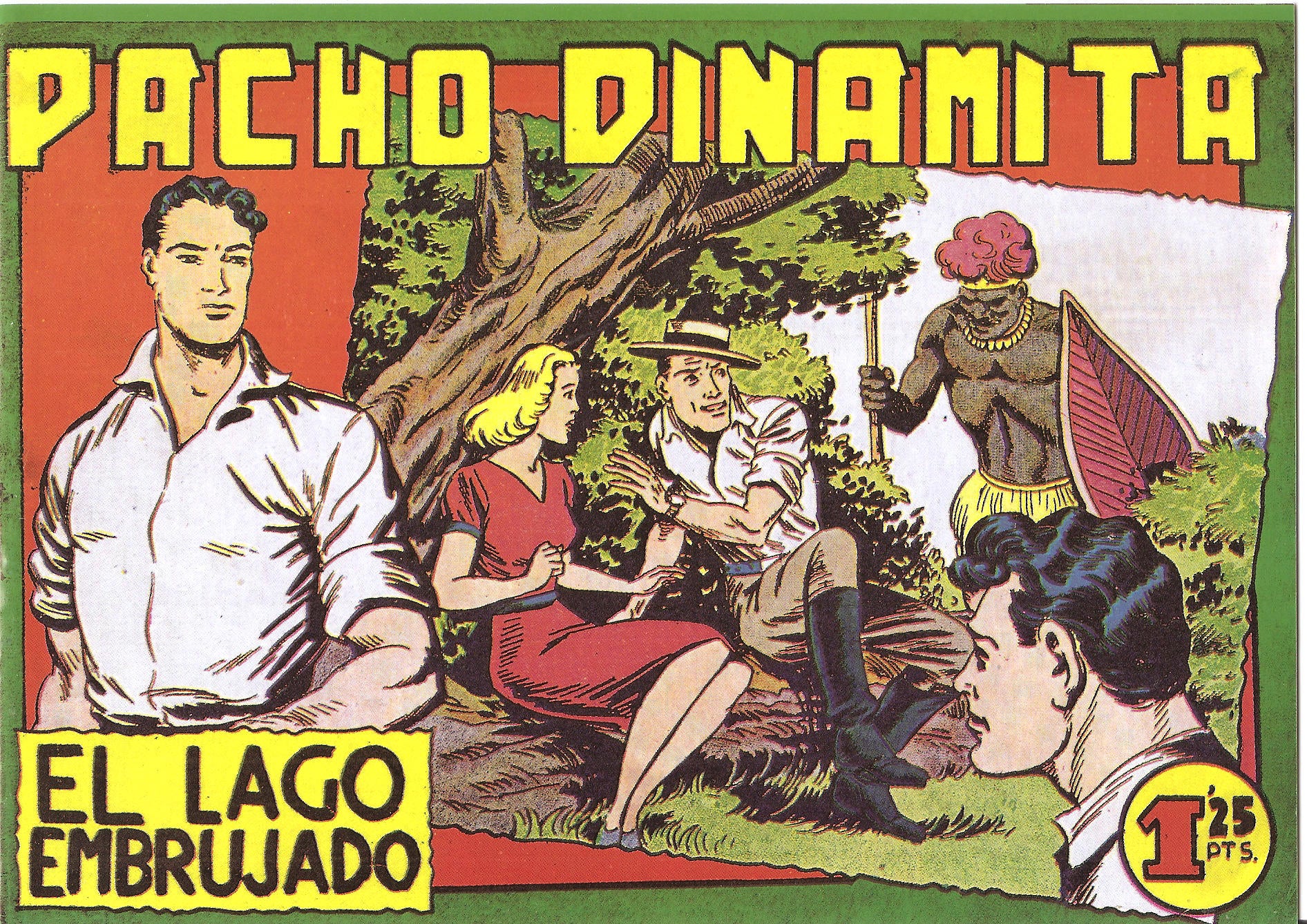 Facsimil: Pacho Dinamita numero 083: el lago embrujado