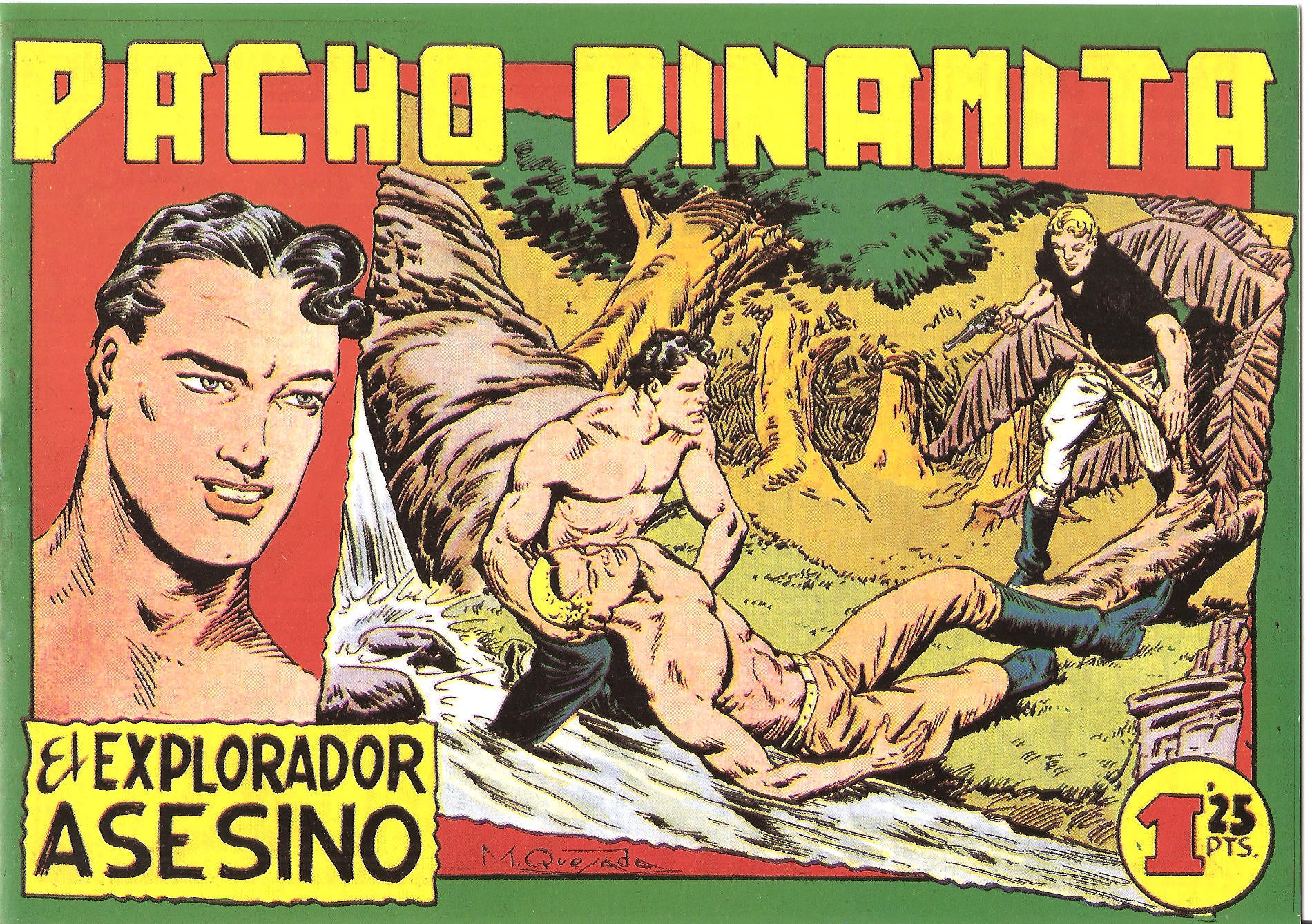 Facsimil: Pacho Dinamita numero 087: El explorador asesino
