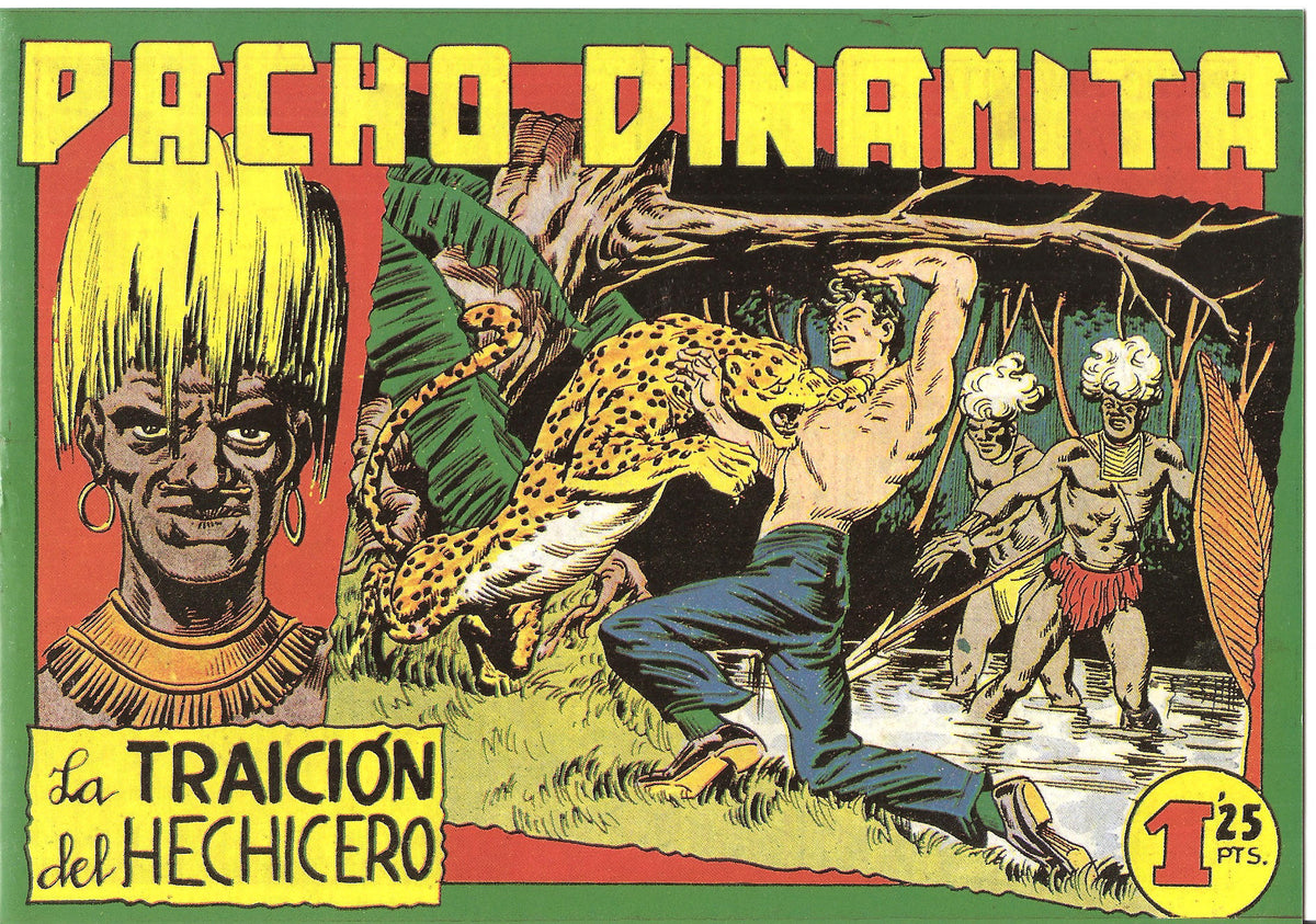 Facsimil: Pacho Dinamita numero 088: La traicion del hechicero