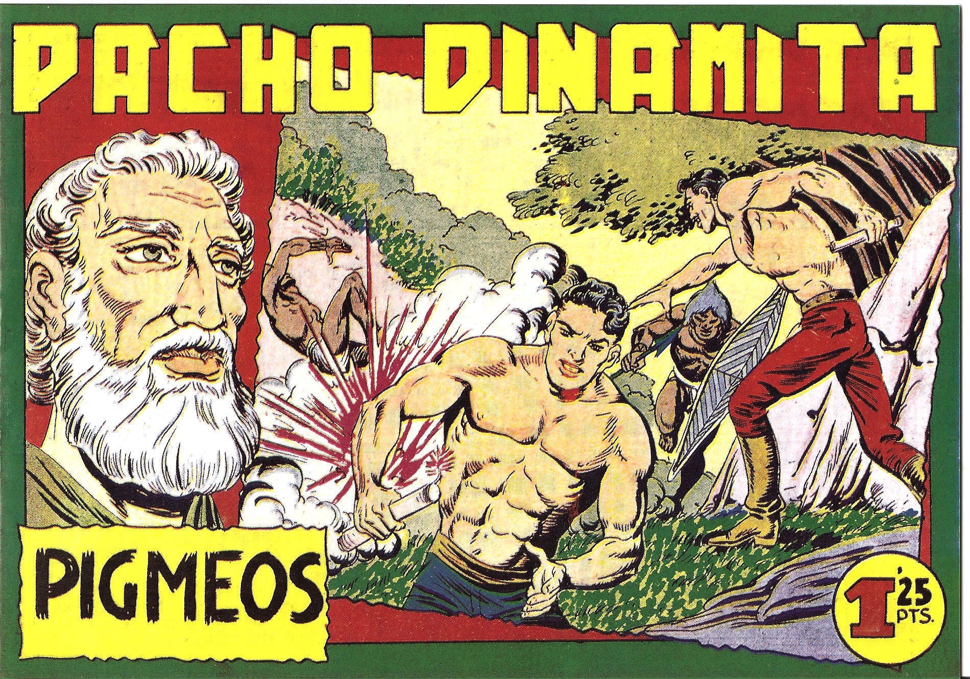Facsimil: Pacho Dinamita numero 090: Pigmeos