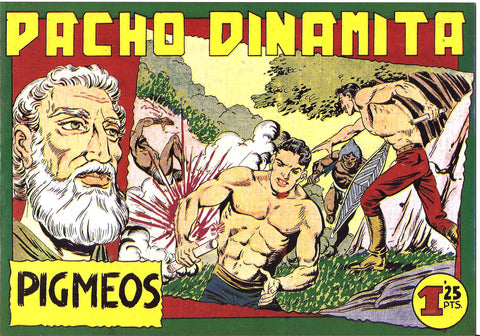 Facsimil: Pacho Dinamita numero 090: Pigmeos