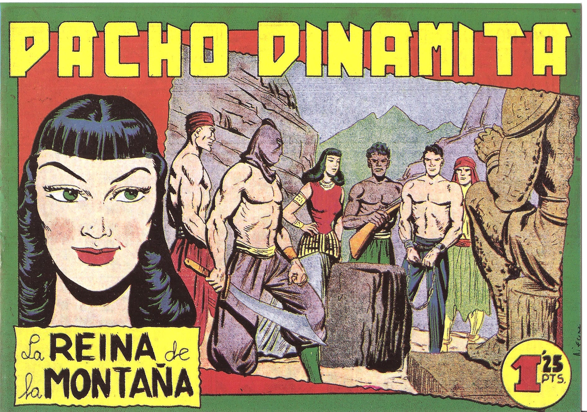 Facsimil: Pacho Dinamita numero 091: La reina de la montaña