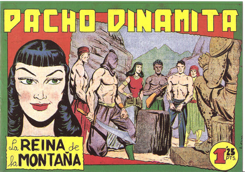 Facsimil: Pacho Dinamita numero 091: La reina de la montaña
