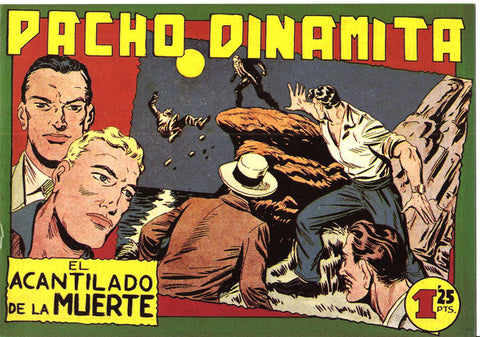 Facsimil: Pacho Dinamita numero 095: El acantilado de la muerte