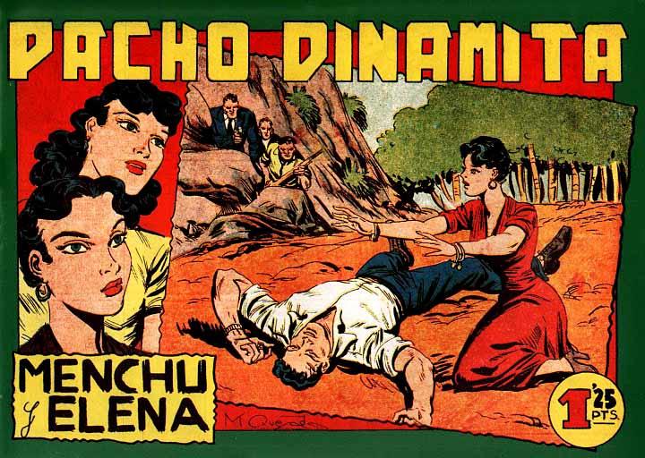 Facsimil: Pacho Dinamita numero 101: Menchu y Elena