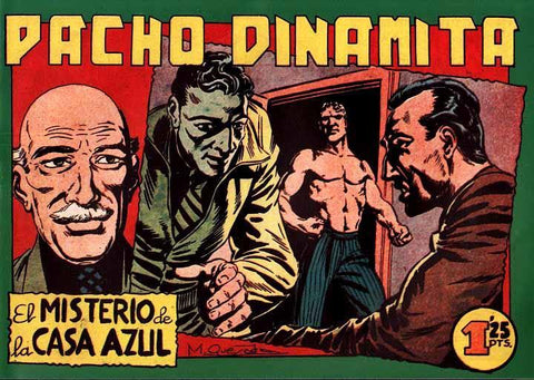 Facsimil: Pacho Dinamita numero 102: El misterio de la casa azul