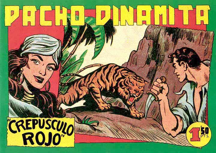 Facsimil: Pacho Dinamita numero 132: Crespusculo rojo