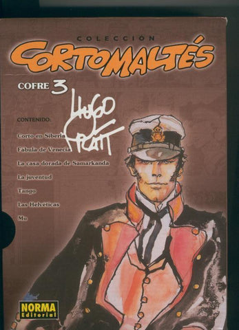 Corto Maltes b/n cofre VACIO para guardar los numeros 23 al 29