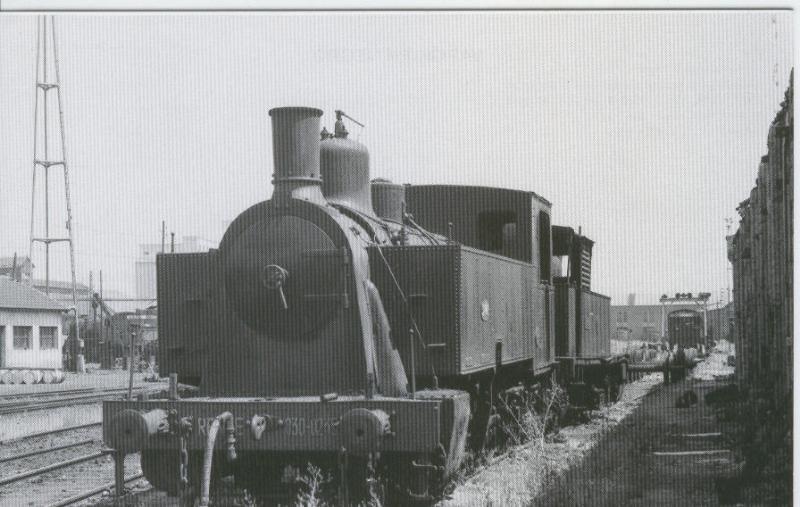 Postal 012637: Locomotora de vapor 030-0235)