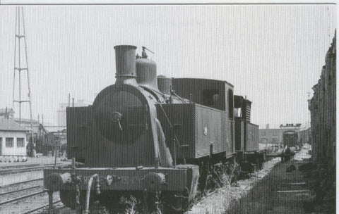 Postal 012637: Locomotora de vapor 030-0235)