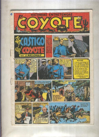 El Coyote facsimil numero 010: Un castigo del coyote