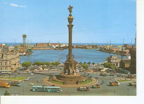 Postal 023225 : Monumento a Colon - Barcelona