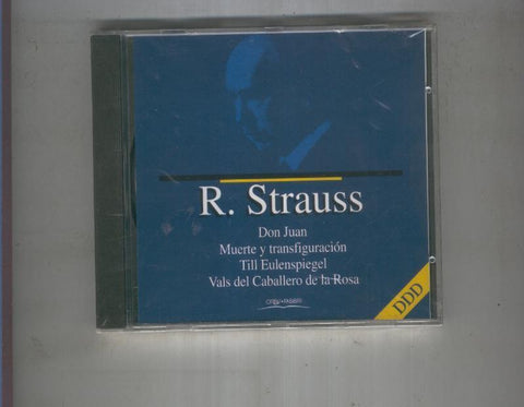 CD:  R.STRAUSS coleccion Orbys Fabbry: Don Juan, muerte y transfiguracion - Tod und Verklarung
