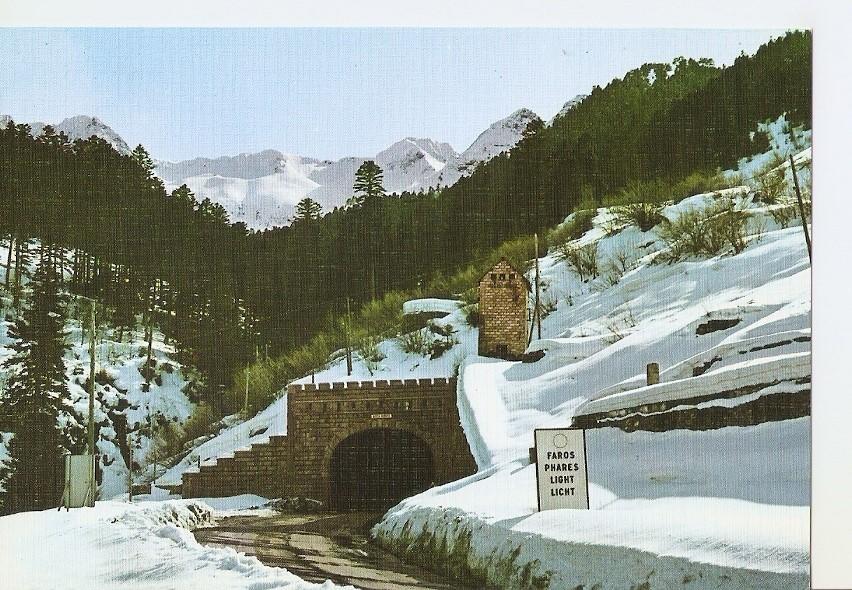 Postal 039328 : Viella - Pirineo Catalan. Tunel de Viella boca norte
