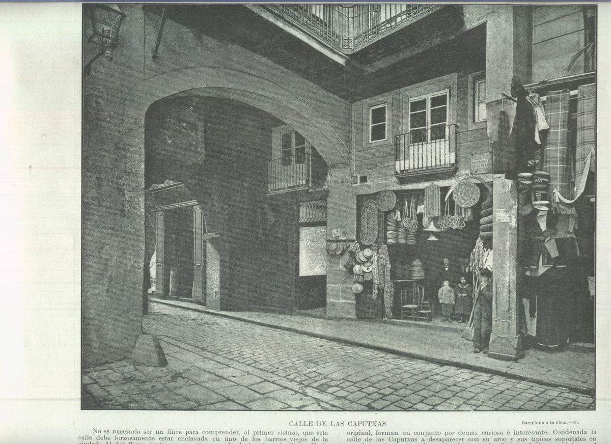 Lamina 100: Calle de las Caputxas