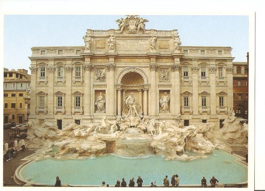 Postal 043520 : Roma. Fontana di Trevi