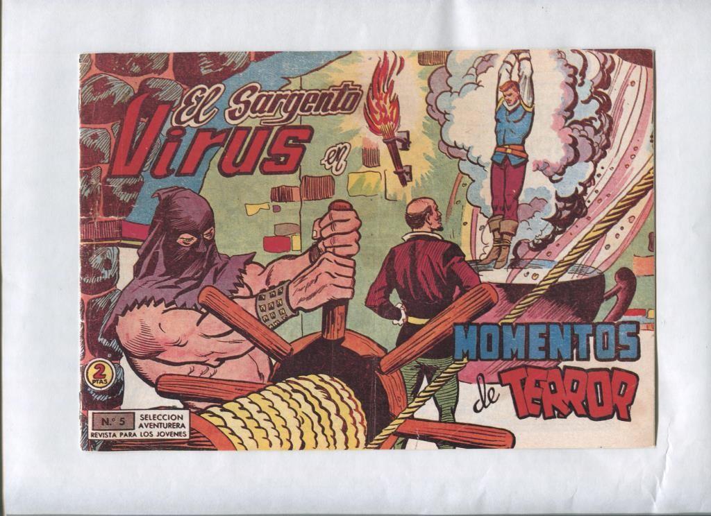Facsimil: El Sargento Virus numero 05: Momentos de terror