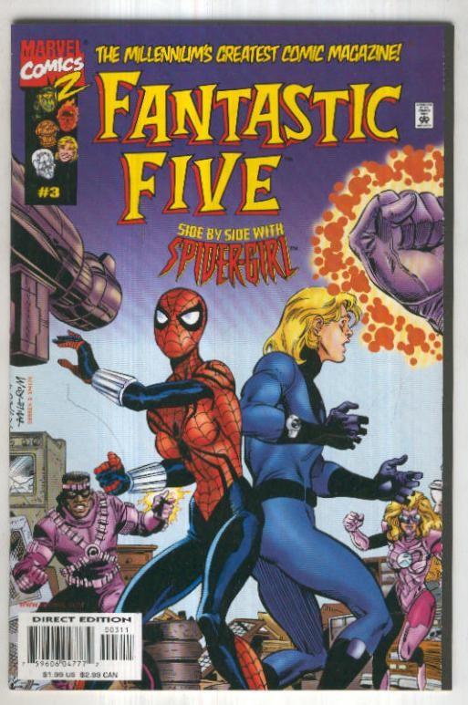 FANTASTIC FIVE Vol.1 No.03: Side by side with Spider-Girl