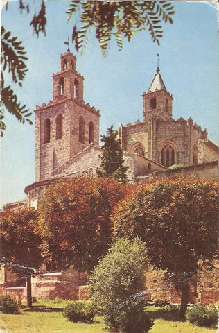 Postal 041920 : Sant Cugat del Valles. Real Monasterio. Parte posterior