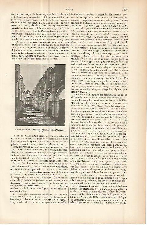 LAMINA ESPASA 10765: Iglesia de San Galgano Siena