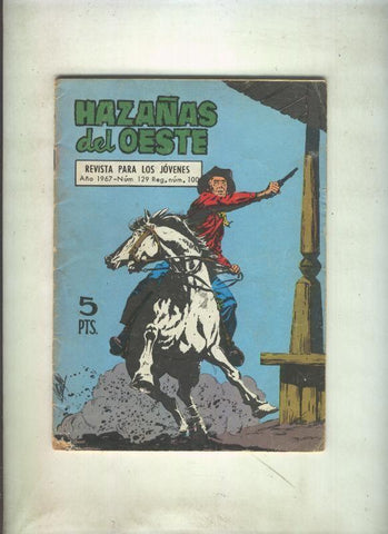 Hazañas del Oeste numero 129: El caballo (Lopez Espi)